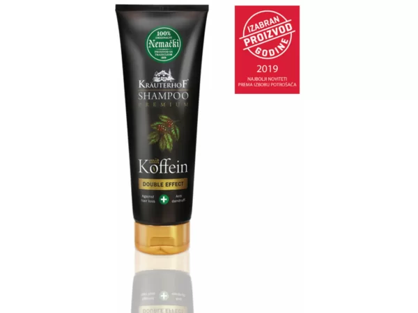 Krauterhof šampon kofein - double effect 250ml