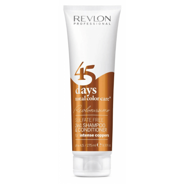 Revlon 45 DAYS Shampoo INTENSIVE COPPERS 275ml